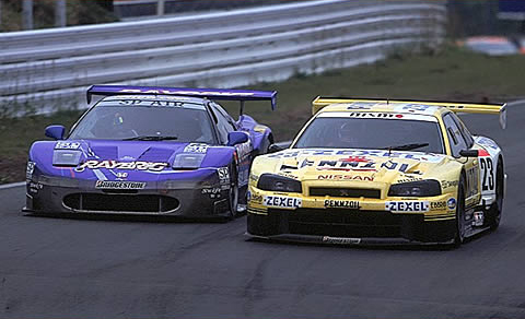 Pennzoil NISMO Skyline GTR & Raybrig Honda NSX Picture